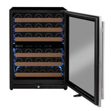 Allavino Reserva Series 51‑Bottle Dual Zone Built‑In Luxury Wine Refrigerator with Stainless Steel Door Right Hinge VSW5134D‑2SR