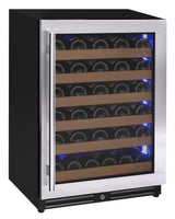 Allavino Reserva Series 56-Bottle Single Zone Built-In Luxury Wine Refrigerator with Stainless Steel Door Right Hinge