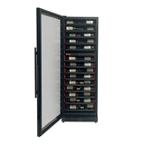 Allavino Reserva Series 67″ 71″ Tall Dual Zone Left Hinge Black Shallow Wine Refrigerator Console