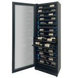 Allavino Reserva Series 67″ 71″ Tall Dual Zone Left Hinge Black Shallow Wine Refrigerator Console