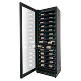 Allavino Reserva Series 67″ 71″ Tall Single Zone Left Hinge Black Shallow Wine Refrigerator Console