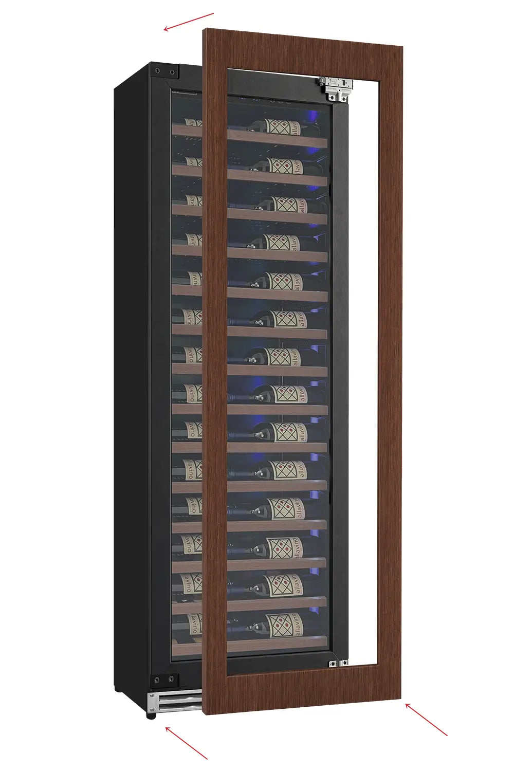Allavino Reserva 67 Bottle 71" Single Zone Panel Ready Wine Refrigerator VSW6771S-1PRR