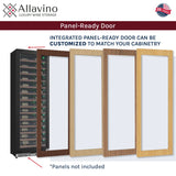 Allavino Reserva 67 Bottle 71" Single Zone Panel Ready Wine Refrigerator VSW6771S-1PRR