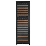 Allavino Reserva Series 172 Bottle Dual Zone Built-in Wine Refrigerator with Black Metal Door - Right Hinge