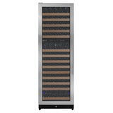 Allavino Reserva Series 172-Bottle Dual Zone Built-In Wine Refrigerator with Stainless Steel Door Left Hinge VSW71LD-2SL