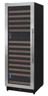 Allavino Reserva Series 172-Bottle Dual Zone Built-In Wine Refrigerator with Stainless Steel Door Left Hinge VSW71LD-2SL