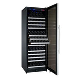 Allavino 24” Wide FlexCount II Tru-Vino 177 Bottle Single Zone Stainless Steel Right Hinge Wine Refrigerator