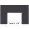 Ventis 34" x 50" Large Faceplate for HEI350 Wood Fireplace Insert