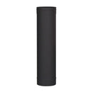 Ventis 6" x 36" Black Pipe Length (Single-Wall Black Stove Pipe)