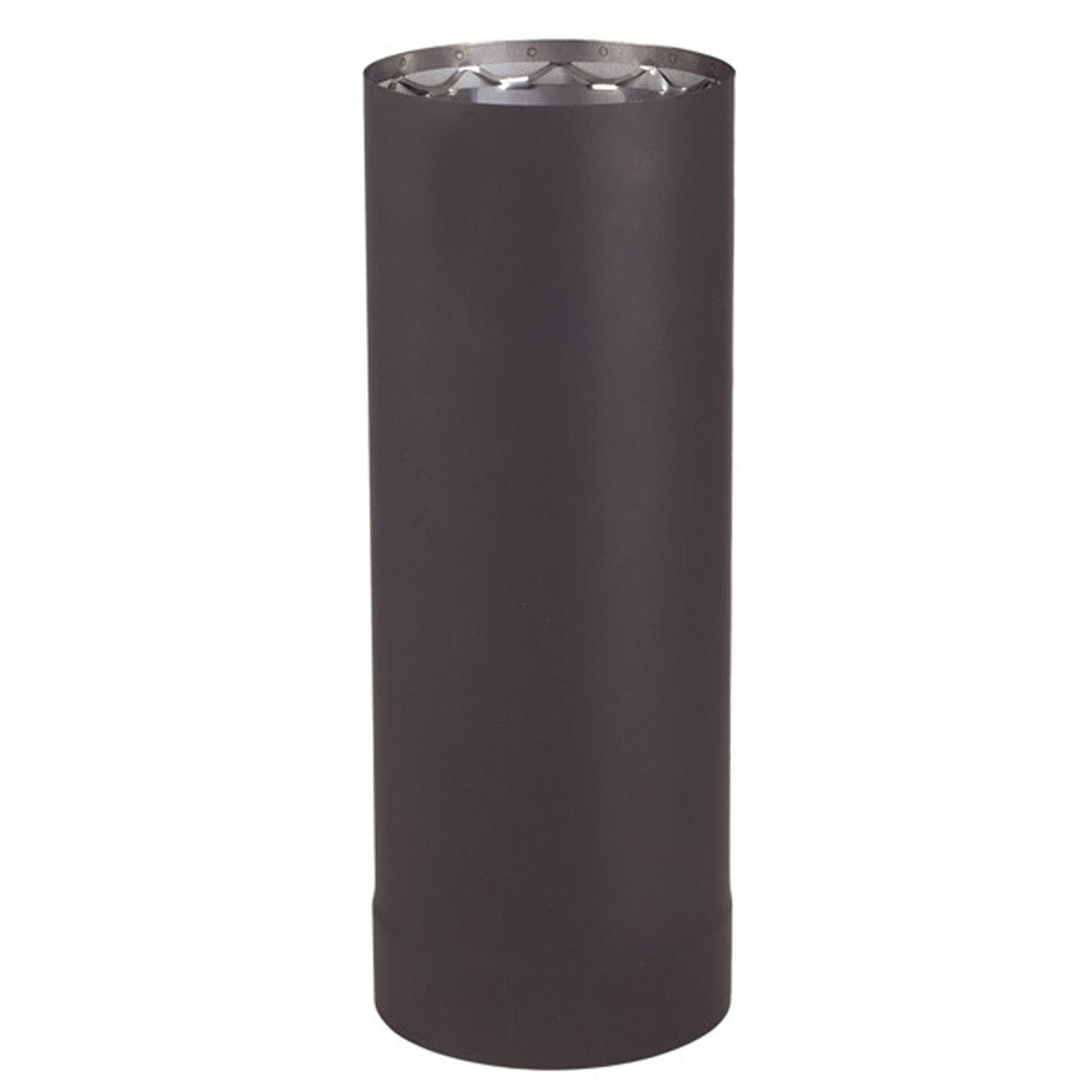 Ventis 6" x 48" Black Pipe Length (Double-Wall Black Stove Pipe)