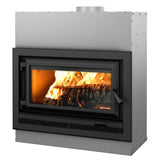Ventis HE275CF 37" Large Contemporary Wood Fireplace with Single Door