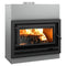 Ventis HE275CF 37" Large Contemporary Wood Fireplace with Single Door