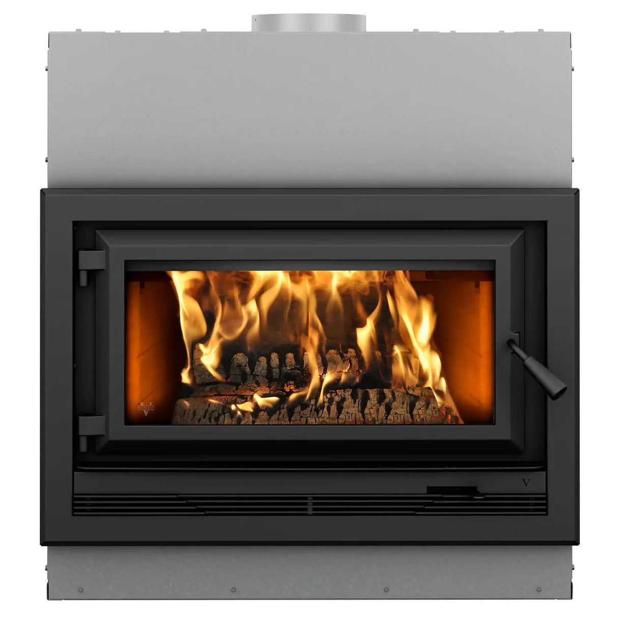 Ventis HE275CF 37" Large Contemporary Wood Fireplace with Single Door