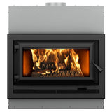 Ventis HE275CF 37" Large Contemporary Wood Fireplace with Single Door