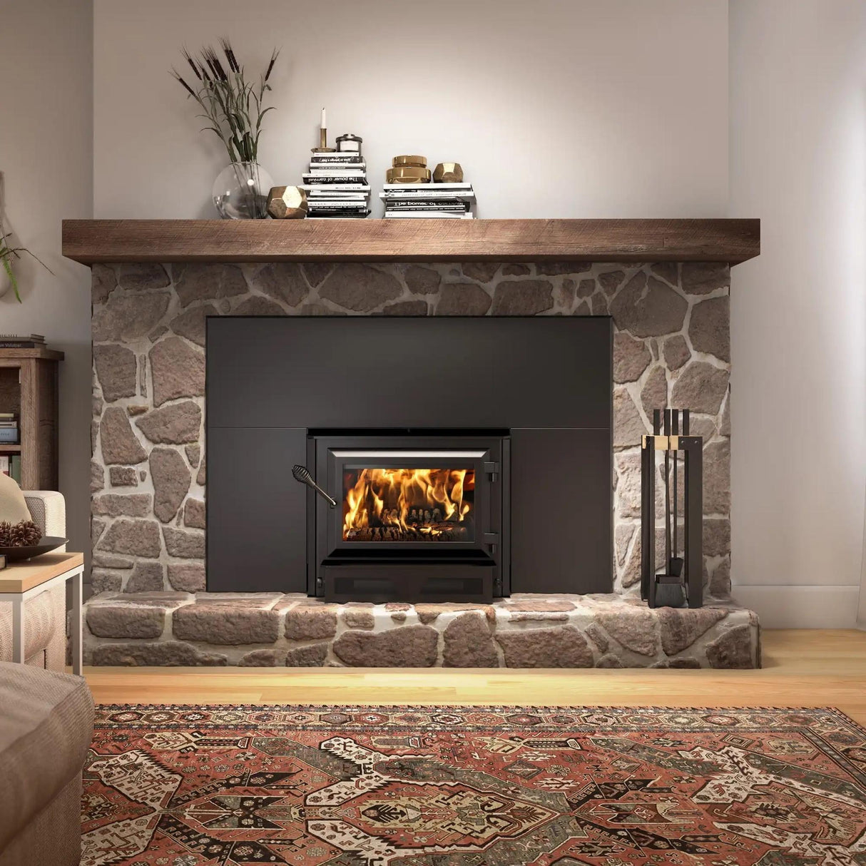 Ventis HEI170 27" Black Wood Fireplace Medium Insert, EPA2020 Certified