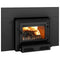 Ventis HEI240 Black 28" Large Wood Fireplace Insert with Blower, EPA 2020 Certified