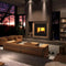 Ventis ME150 40" Black Wood Burning Fireplace With Firescreen Doors