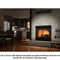 Ventis ME300 41" Black Wood Burning Large Fireplace With Blower