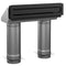 Ventis Modern Hot Air Gravity Kit With Adjustable Pipes for HE250R Wood Burning Fireplace