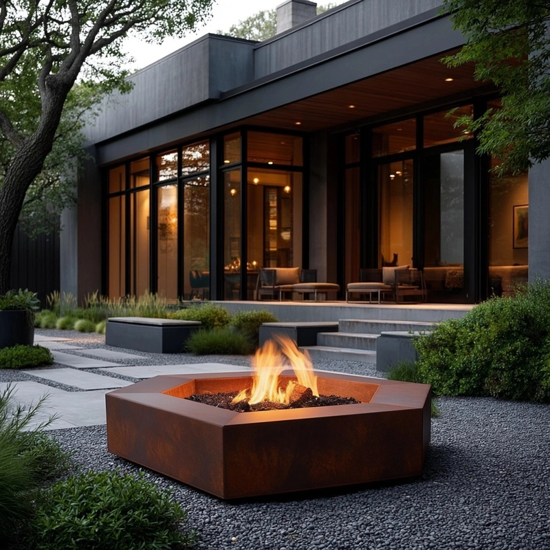 Carbon Designs The Vera Firepit