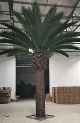 Designer Plants USA Tall Artificial Florida Palm Tree (13ft To 23ft) UV Resistant