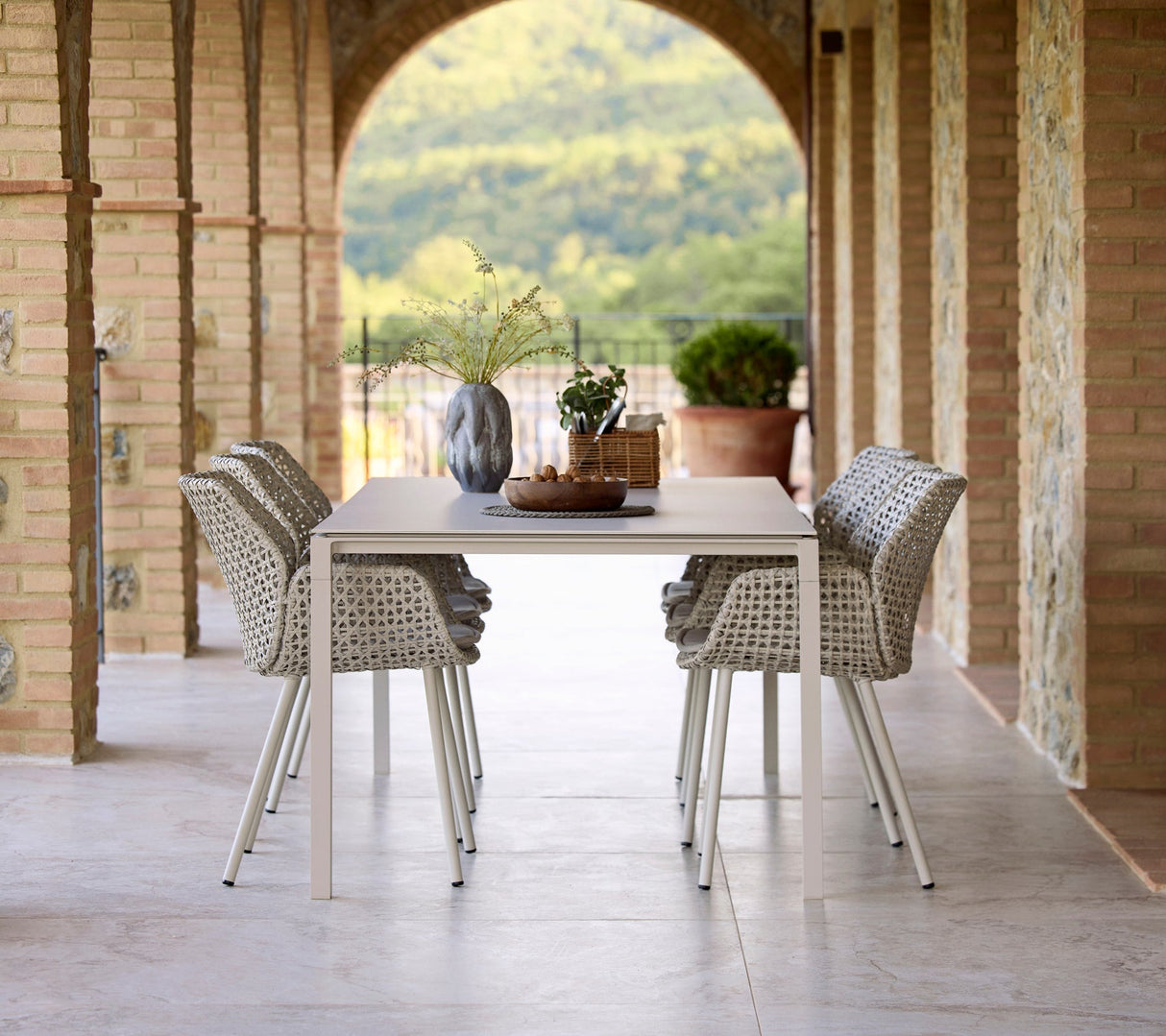 Pure 150 x 90 cm Outdoor Dining Table 5080AI-P150X90CTS