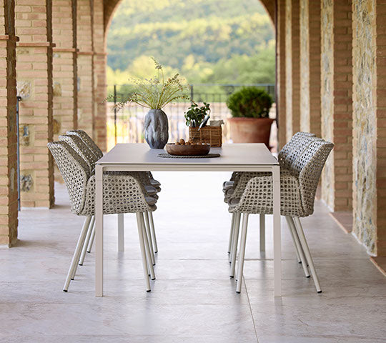 Pure 200 x 100 cm Indoor Dining Table 5085AI-P200X100ILS
