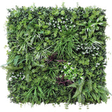 Designer Plants USA Luxury Tropical Vista Artificial Vertical Garden 40" x 40" 11SQ FT Commercial Grade UV Resistant