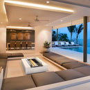HearthArtSinn Volcano 15 Outdoor Stainless Gas Fireplace Steel Fire Pit