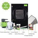 Harvest Right Large Home Pro Freeze Dryer with XL Premier Vacuum Pump,  6 Trays and Mylar Starter Kit in Black