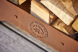 RB73 Ker Mobile Wood Storage Cart Firewood Storage Trolley 97563726