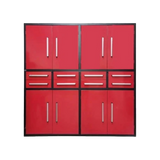 Chery Industrial Steelman 7 ft Storage Cabinet (8 Drawers & 4 Cabinets)