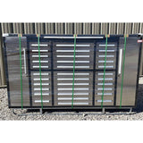 Chery Industrial 9 ft Garage Storage Cabinet with 34 Drawers & 2 Cabinets