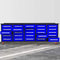 Chery Industrial 10ft 25-Drawer Storage Workbench with Wheels
