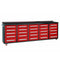 Chery Industrial 10 ft Heavy Duty Workbench with 25 Drawers