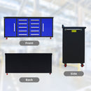 Chery Industrial 7ft 10-drawer Storage Workbench with Wheels