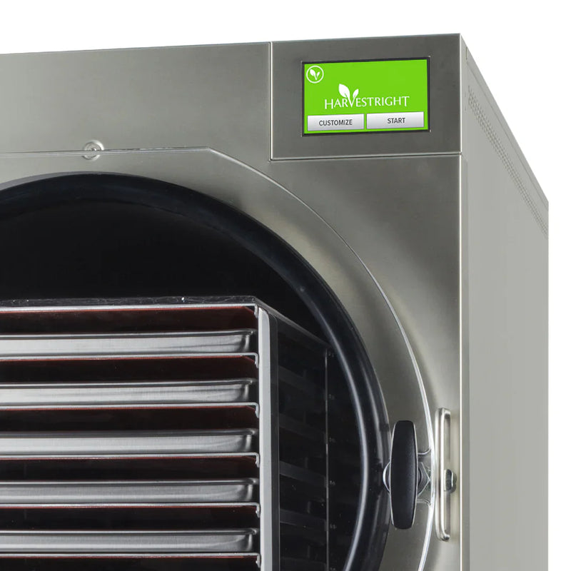 Harvest Right X-Large Home Pro Freeze Dryer with XL Oil Free Vacuum Pump, 7 Trays and Mylar Starter Kit in Stainless Steel