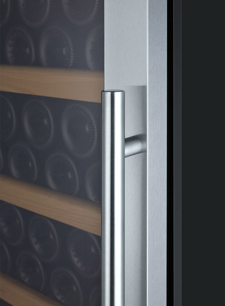 Allavino Vite II Tru-Vino 63″ 554 Bottle Dual Zone Stainless Steel Side-by-Side Wine Refrigerator