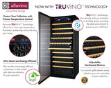 Allavino Vite II Tru-Vino 63″ 554 Bottle Dual Zone Stainless Steel Side-by-Side Wine Refrigerator