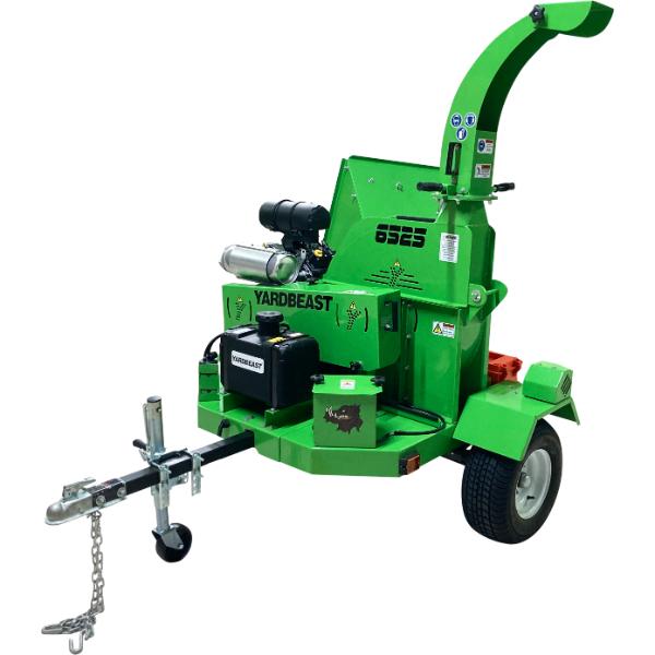 Yardbeast 6525 6.5″ Commercial Wood Chipper with Kohler Command Pro CH742 747 cc 25HP Gas Engine