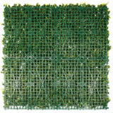 Designer Plants USA Yellow English Artificial Boxwood Wall 40" x 40" Commercial Grade