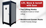 Portable Insulated Toilet Cabin