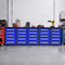 Chery Industrial 10 ft Heavy Duty Workbench with 25 Drawers