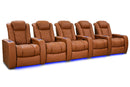 Valencia Tuscany Ultimate Luxury Leather Home Theater Seating