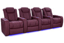 Valencia Tuscany Ultimate Luxury Leather Home Theater Seating