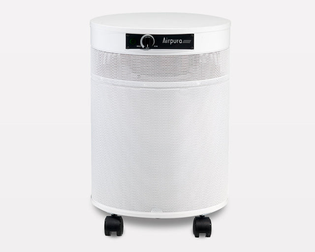 Black F600 Formaldehyde, VOCs and Particles air purifier from Airpura Industries