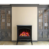 Sierra Flame 28" Cast Iron Freestanding Electric Stove Fireplace 1500W E70-NA