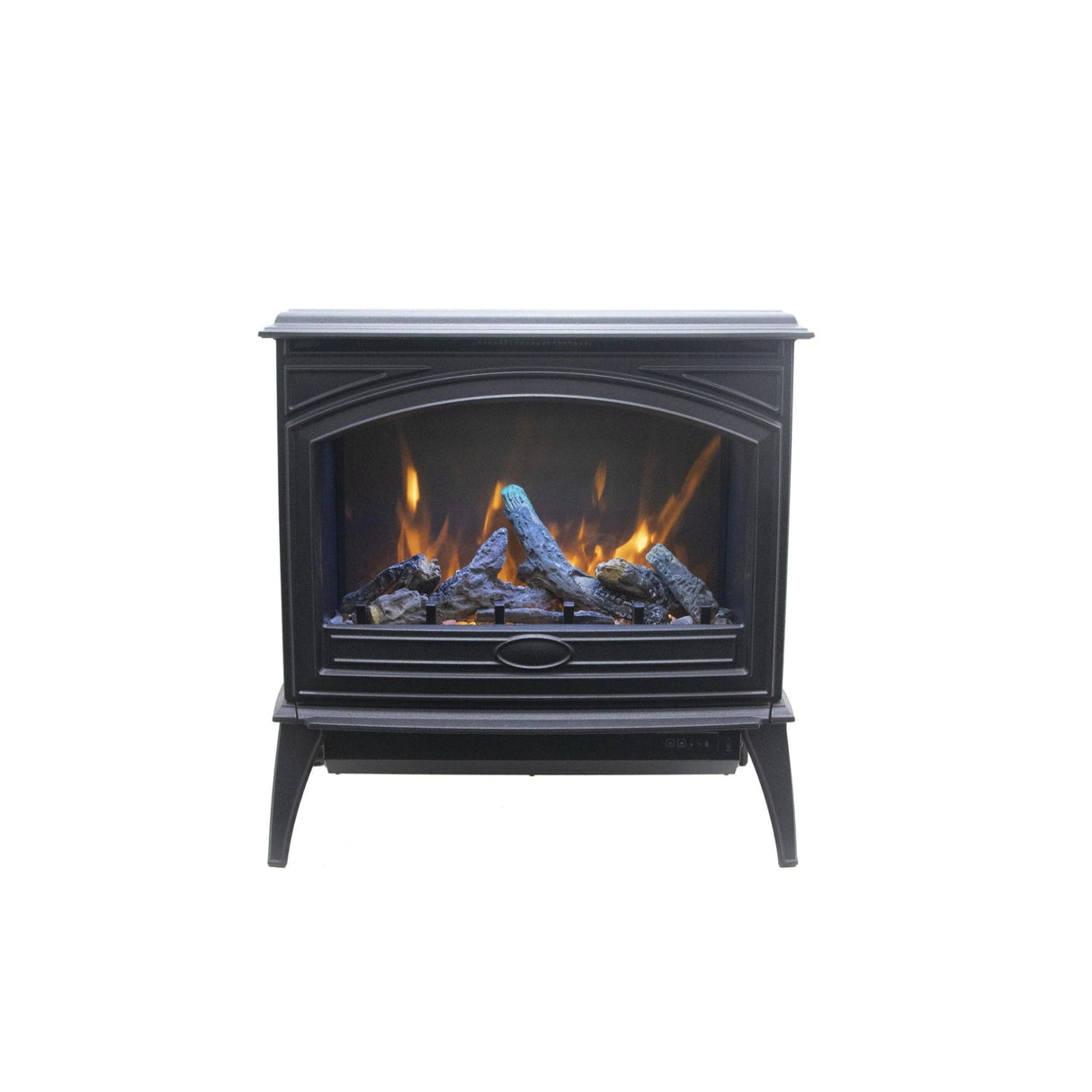 Sierra Flame 23" Cast Iron Freestanding Electric Stove Fireplace 1500W E50-NA