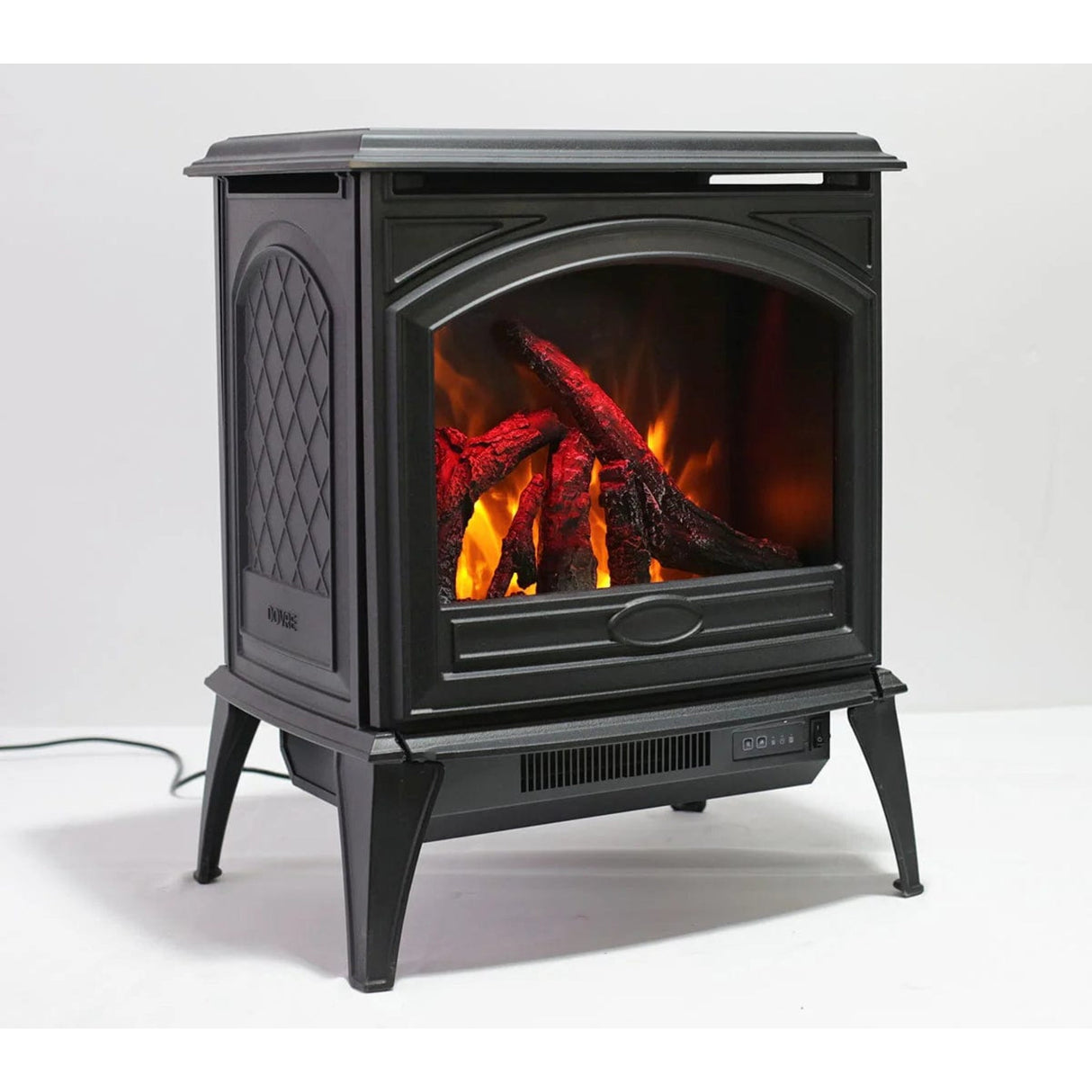 Sierra Flame 23" Cast Iron Freestanding Electric Stove Fireplace 1500W E50-NA