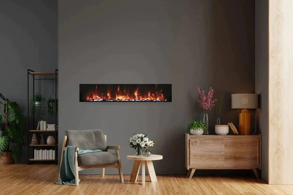 Amantii Panorama BI Extra Slim 40" Electric Fireplace BI-30-XTRASLIM
